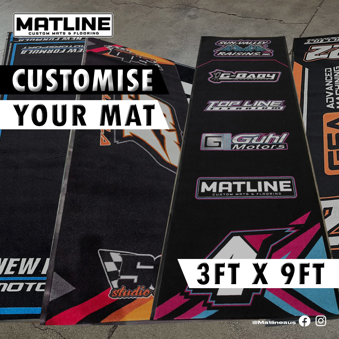 3FT x 10FT Custom Mat Matline Branding Co.