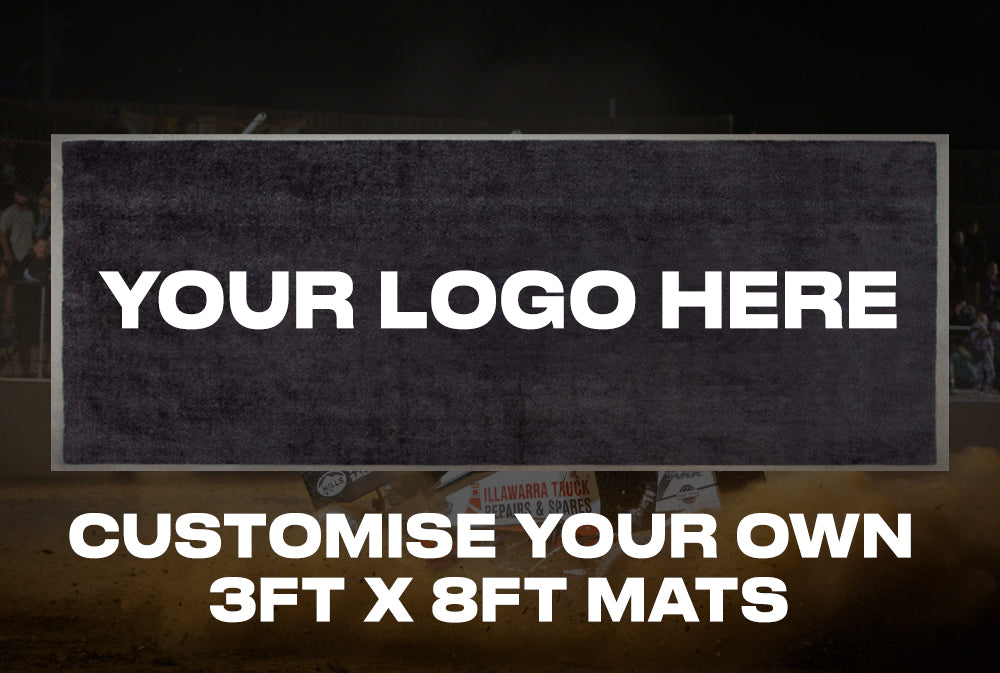Customisable 3FT x 8FT Custom Mat Matline Branding Co.
