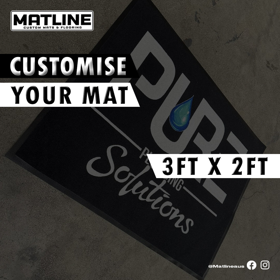 3FT x 2FT Custom Mat (2 Mats) Matline Branding Co.