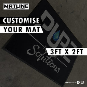 3FT x 2FT Custom Mat (2 Mats) Matline Branding Co.