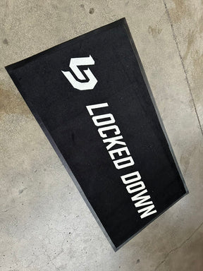 1300MM Custom Logo Floor Mat – Office, Workshop & Garage Branding Mat Matline Branding Co.