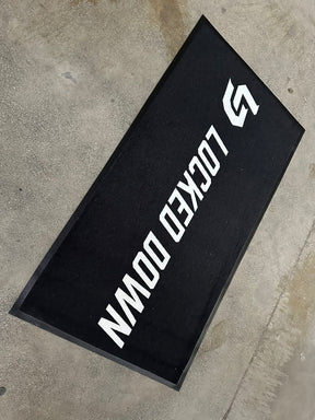 1300MM Custom Logo Floor Mat – Office, Workshop & Garage Branding Mat Matline Branding Co.