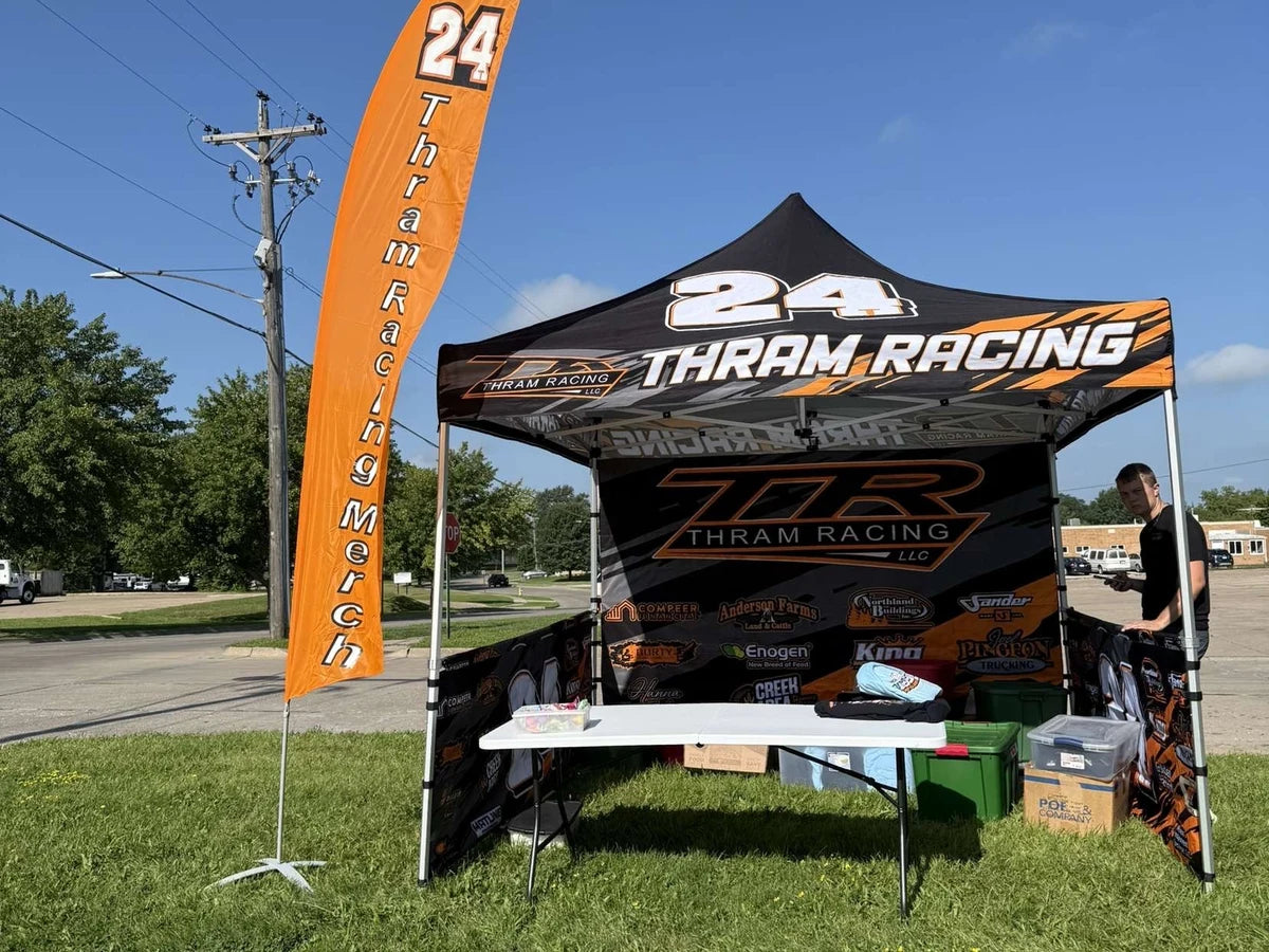 10x10 Custom Promotional Tent (representative photo)